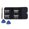 25 en 1 Jeu de Tournevis Précision Tournevis Portefeuille Outils de Réparation Montre Ouverture Pry Outils Ensembles