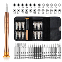 25 en 1 multi petit tournevis hexagonal Torx Star Mini Set de tournevis de réparation