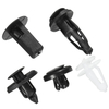 25 pcs Poussez Rivet Garniture Bosse Panneau De Verrouillage Écrou De Roue Arc En Plastique Attache Clips Pour Toyota Av