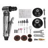 25 pièces 1/4 "Kit doutils de meuleuse dangle de polisseuse électrique 20000 tr/min outils de meulage de coupe