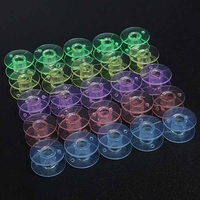 25 pièces en plastique machine à coudre bobines bobines chanteur frère Babylock 