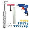 25 pièces Kit doutils PDR réparation de la grêle extracteur de colle outils de barre de réparation de Dent sans pei