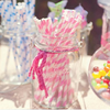 25 pièces pailles en papier pour la décoration de mariage danniversaire pailles de fête fournir du papier créatif p
