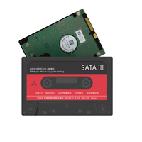 2, 5 pouces USB 3.0 SATA HDD SSD Boîtier de disque dur externe vers disque USB Disque dur nostalgique à semi-conducteurs