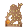 25 trous en bois calendrier de lavent de noël chocolats boîte cadeau de noël décorations