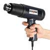 250 L / Min 1500W Pistolet à air chaud haute puissance noir + une buse EU Plug 400 ℃ / 600
