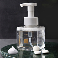 250 ML En Plastique Bulle Bouteille Mousse Gel Douche Pot Moussant Désinfectant Pour Les Mains Bouteilles pour Voyage Va