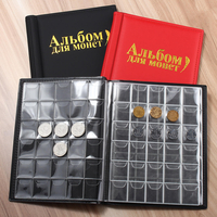 250 pièces titulaire collection de stockage de collecte dargent Penny Pockets Album de livre livre cadeaux