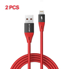[2PCS] BlitzWolf BW-MF10 Pro 2.4A pour câble Lightning vers USB avec MFi certifié 1, 8 m / 6ft pour iPhone Câble de charg