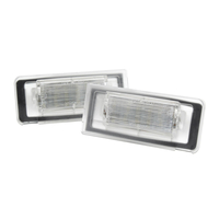 2pcs 18 LED Tail Lampe de plaque dimmatriculation pour Audi TT 8n 99-06