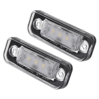 2Pcs 3-SMD LED 7000K lampes de plaque dimmatriculation lampes pour Benz C E-Class CLS SLK W211 S211