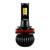 2pcs 35W 9005 9006 H7 H11 H8 H3 880 H4 LED Glace bleue et or phares antibrouillard de voiture en alliage daluminium