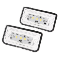 2Pcs 3SMD LED feux de plaque dimmatriculation pour Mercedes CLK280 500 W209 C209 02-09