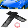 2pcs ABS côté de la voiture écoulement dair débit de couverture de couverture garniture prise dadmission panne