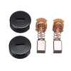 2pcs Brosse en carbone avec capuchons pour Makita CB430 BGA450 BGA452 DGA452