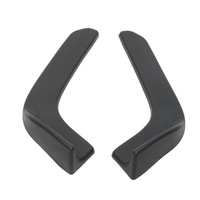2Pcs Spoiler universel de pare-chocs avant de voiture Pelle avant résistante aux rayures