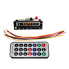 2V bluetooth 5.0 MP3 Module audio du conseil de décodage USB TF Radio pour voiture + contrôleur
