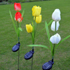 2V Solar Power Mult Tulip Flower Garden Stake Landscape Lamp à l