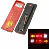 2X 12v 19 LED camions de voiture témoin de feu arrière jaune