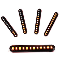 2X 12V 3000K 6W coulant LED mini bandes de voiture de moto clignotants