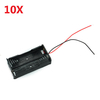 2X 1.5V AA Boîtier de Support Joint de Boîte avec Fils 10pcs