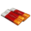 2x 24V camion remorque arrière coulant feu arrière étanche frein clignotant lampe feu arrière