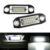 2x LED éclairage de plaque dimmatriculation pour Volvo C70 S40 S60 V50 V60 V70 XC60 XC90