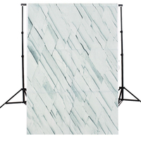 2x16FT brique bleu 3D antique brique photographie toile de fond Studio Prop fond
