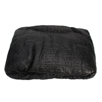 2x4.5m Tissu dombrage noir Sunblock 50% UV Tissu résistant Tarp Greenhouse Plant Couverture