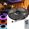 2x50 CM + 2x100 CM USB SMD5050 RGB LED Bande TV Rétro-Éclairage Bar Kit + Télécommande pour DC5V