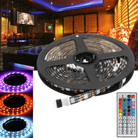 2x50 CM + 2x100 CM USB SMD5050 RGB LED Bande TV Rétro-Éclairage Bar Kit + Télécommande pour DC5V