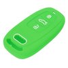 3 boutons de couverture à distance principale de silicone pour Audi A3 A4 A5 A6 S4 S5 Q5