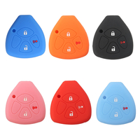 3 boutons en silicone Fob Skin Car Key Cover Jacket pour Toyota Scion Tc