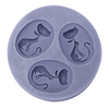 3 Chats Silicone Moule Fondant Gâteau Moule Outil De Décoration