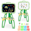 3 en 1 chevalet dart double face tableau magnétique tableau blanc de dessin amovible avec accessoires petit tableau