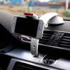 3 en 1 clip-on fort ventouse voiture pare-vent tableau de bord support de téléphone support pour iPhone 8 X téléphone po