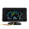 3 en 1 LCD jauge de température deau de pression dhuile de voltmètre numérique de voiture 12-24V