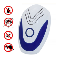 3 en 1 électronique plug-in insectifuge ultrasonique moustique Rat araignée souris fourmi cafard ravageur tueur