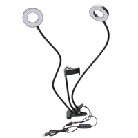 3 en 1 LED Ring Light Dimmable Kit déclairage Téléphone Selfie Trépied Stand pour téléphone caméra