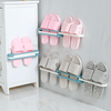 3 en 1 maison chaussures murales étagères étagères pantoufles chaussures porte-chaussures stockage rack chaussures organ
