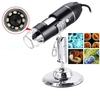 3 en 1 numérique USB Type-C microscope microscope loupe caméra 8 LED support pour Android microscope numérique 1000X
