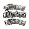3 en 1 plume sale tresse outil dextension de cheveux Bracelet collier bijoux accessoire argent Micro lien fermoir