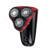 3 en 1 rasoir électrique 3D sans fil rechargeable rasoir humide et sec lavable rasoir