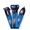 3 en 1 rechargeable rasoir rasoir cheveux tondeuse nez tondeuse électrique sans fil outil de toilettage barber