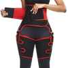 3-en-1 taille formation ceinture corps façonnage Sauna coudières ceinture Corset jambe hanche cuisse formateur tondeuse