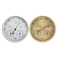 3 en 1 Tenture murale Thermomètre Baromètre Hygromètre Home Decor 132 MM
