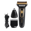 3 en 1 tondeuse à cheveux électrique pour hommes coupe-cheveux rechargeable nez tondeuse à barbe