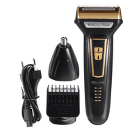 3 en 1 tondeuse à cheveux électrique pour hommes coupe-cheveux rechargeable nez tondeuse à barbe
