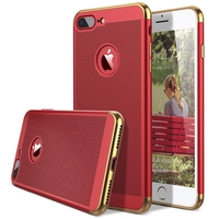 3 en 1 Étui de Protection Thermique à Double Dissipation à Double Denture pour iPhone 7 Plus/8 Plus