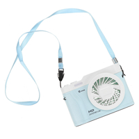 3 en 1 ventilateur de collier suspendu portable 3 vitesses LED ventilateur de bureau pour lécole de bureau à domici